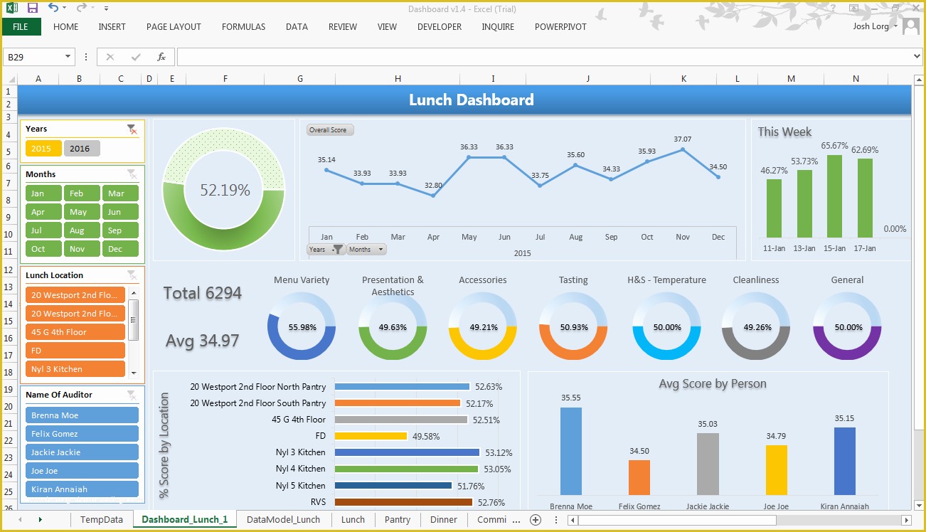 Free Safety Dashboard Template Of Excel Dashboards Excel Dashboards