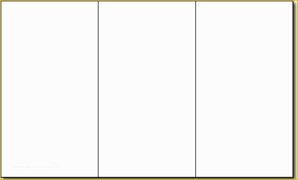  Blank Brochure Templates Free Download Word Of 6 Best Of Free Printable 