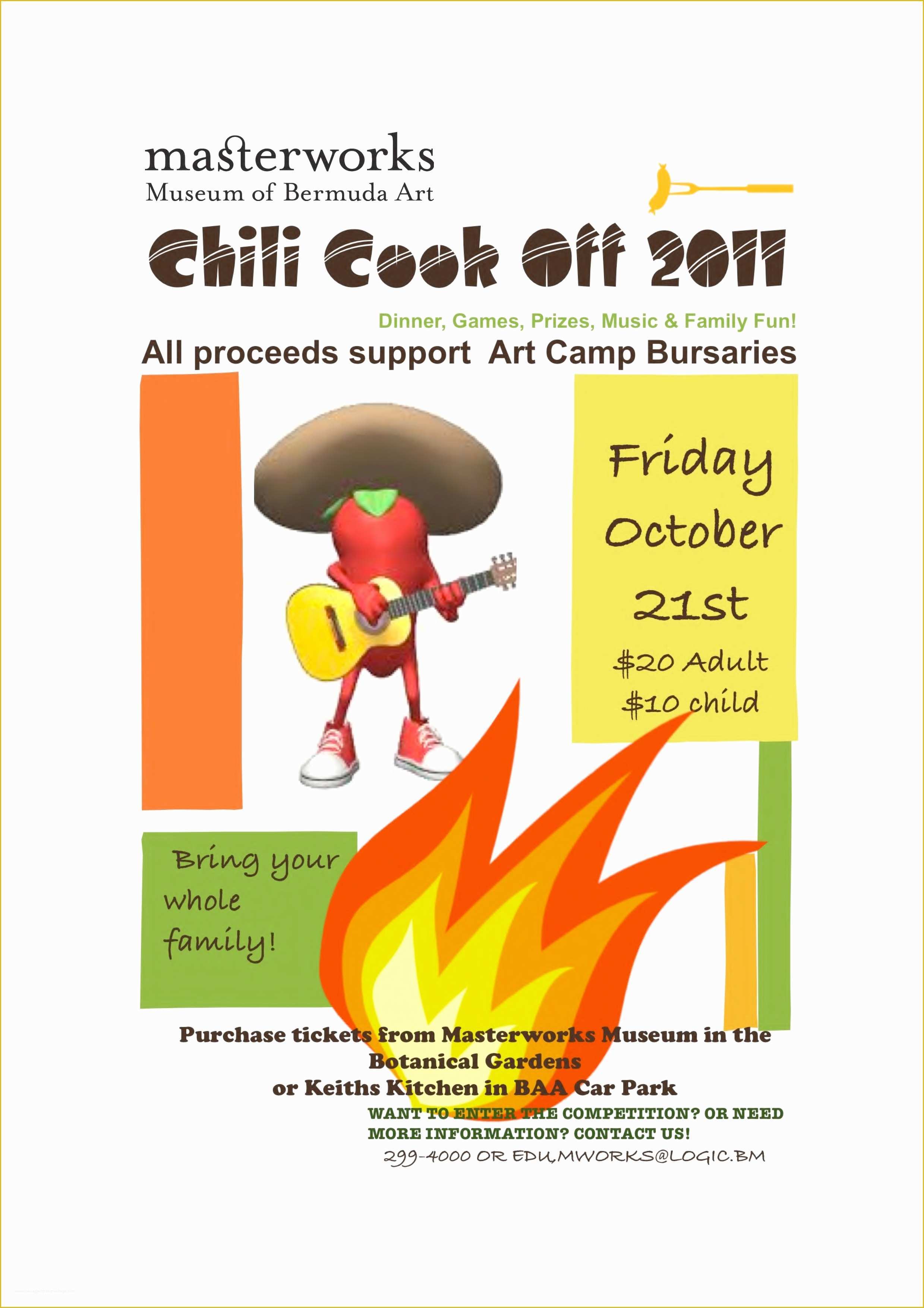 Chili Cook Off Flyer Template