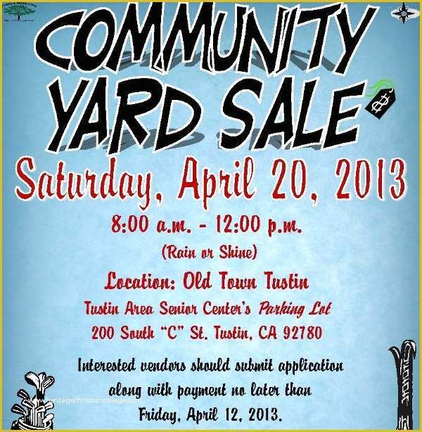 Community Templates Free Download Of 27 Yard Sale Flyer Templates 