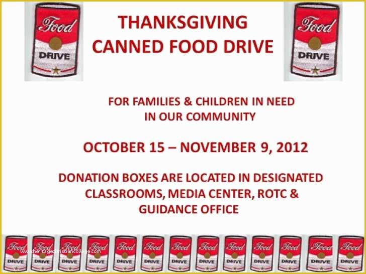 Free Can Food Drive Flyer Template Of Donation Drive Flyer Template ...