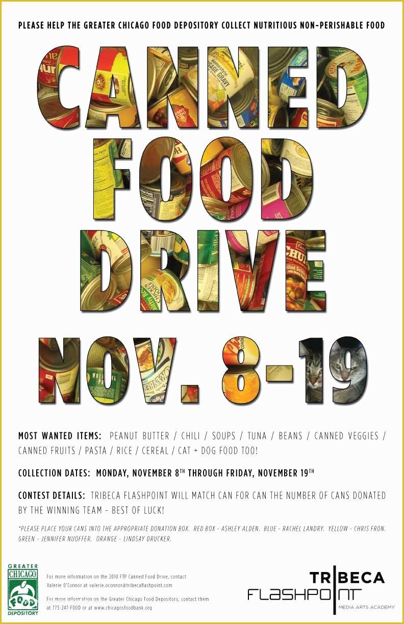 Free Can Food Drive Flyer Template Of Thanksgiving Food Drive Flyer 