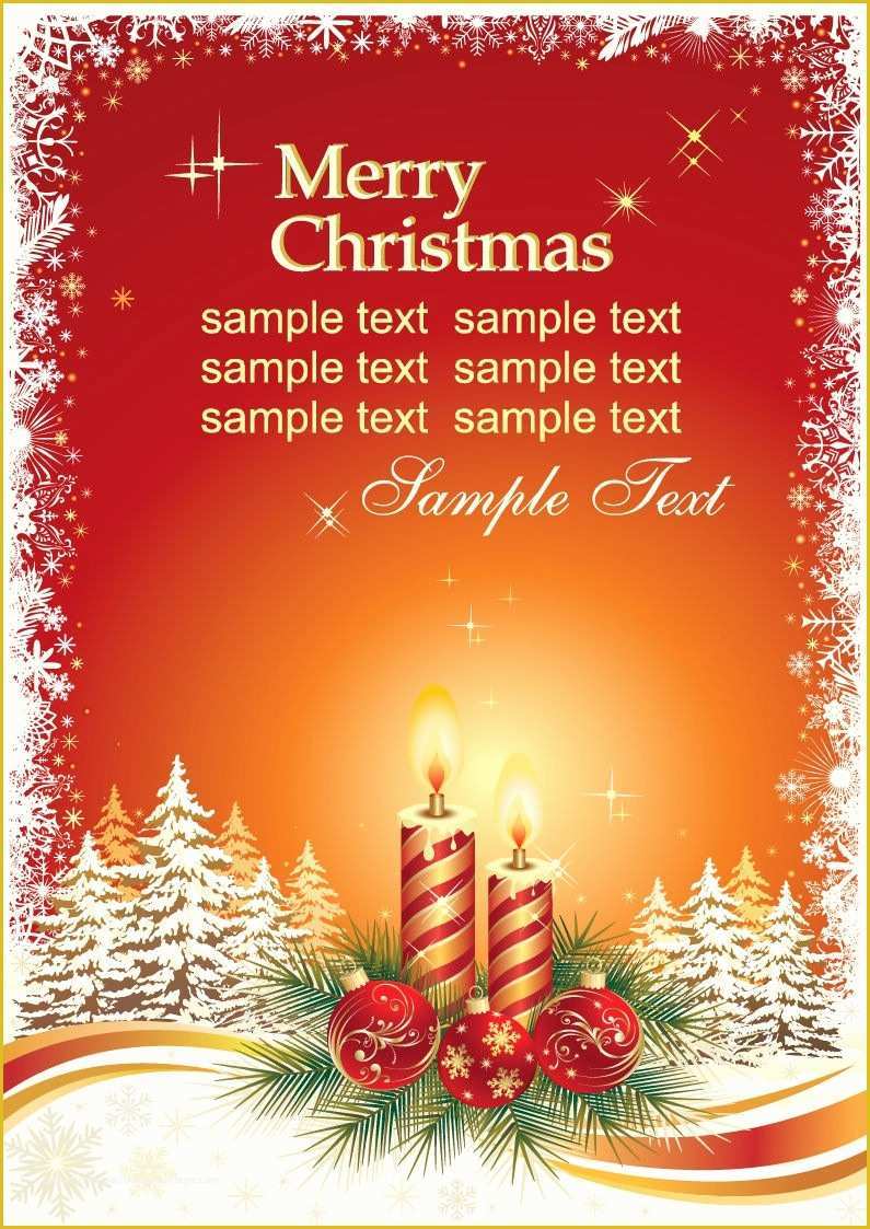  Free Christmas Card Templates For Word Of Christmas Card Templates Free 