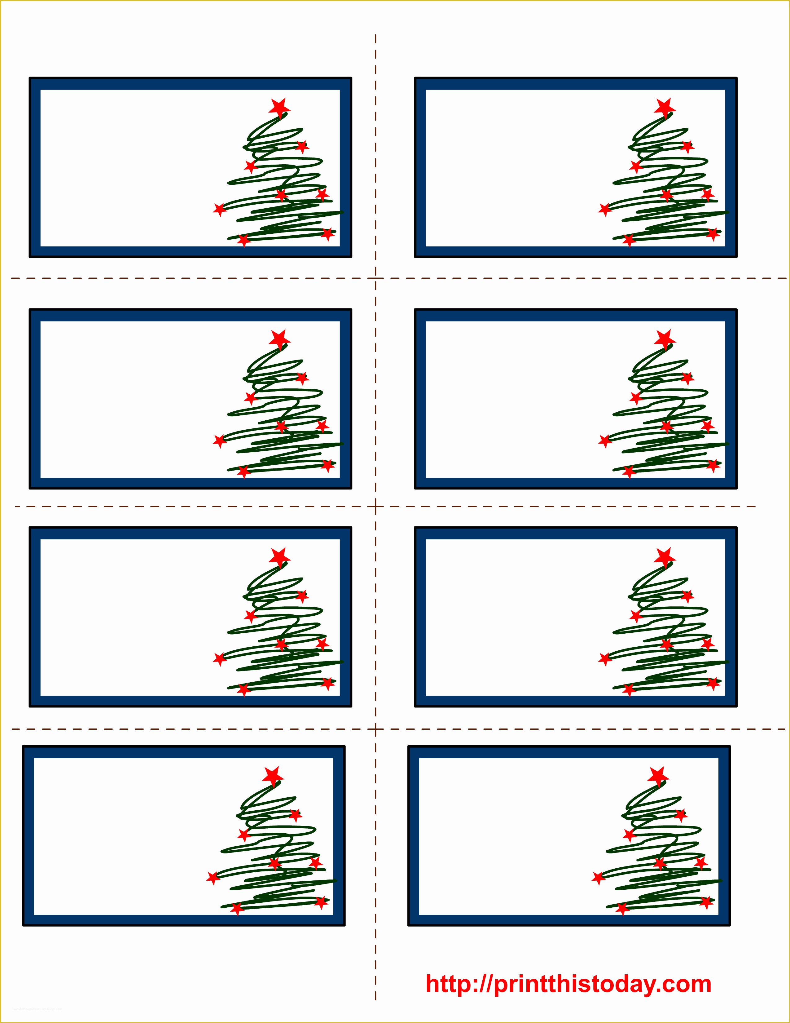 Free Christmas Return Address Label Templates 30 Per Sheet Of Staples