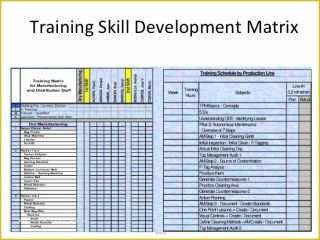 Free Employee Training Matrix Template Excel Of Employee Training ...