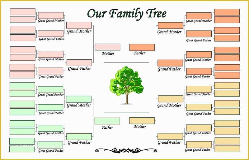  Free Printable Family Tree Template With Siblings Printable Templates 