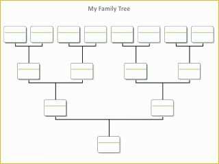 Free Family Tree with Siblings Template Of Printable Family Tree Sheets ...