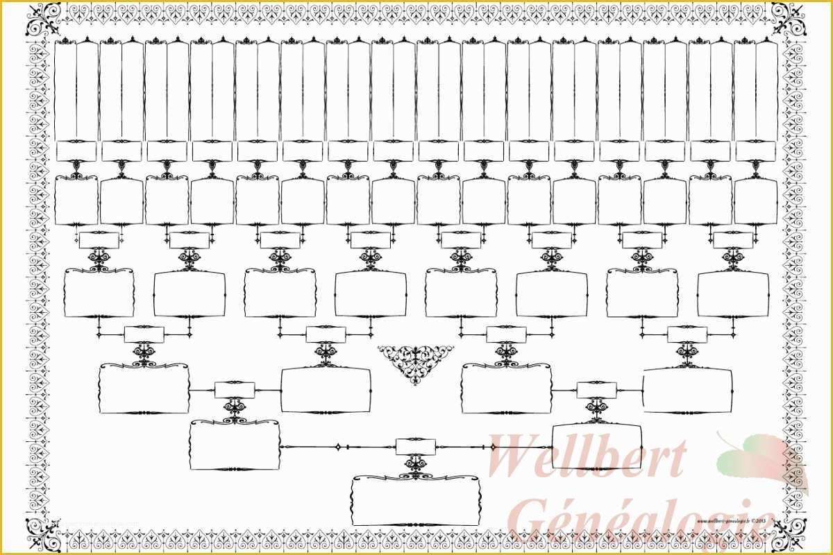 Printable Family Tree Template For Probate Court