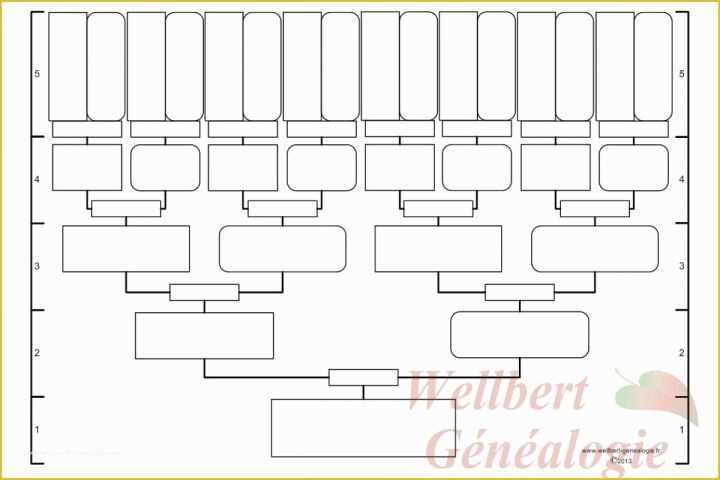 Free Fill In Family Tree Template Of Treeseek 15 Generation Pedigree ...