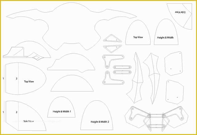 Printable Eva Foam Armor Templates Printable Templates