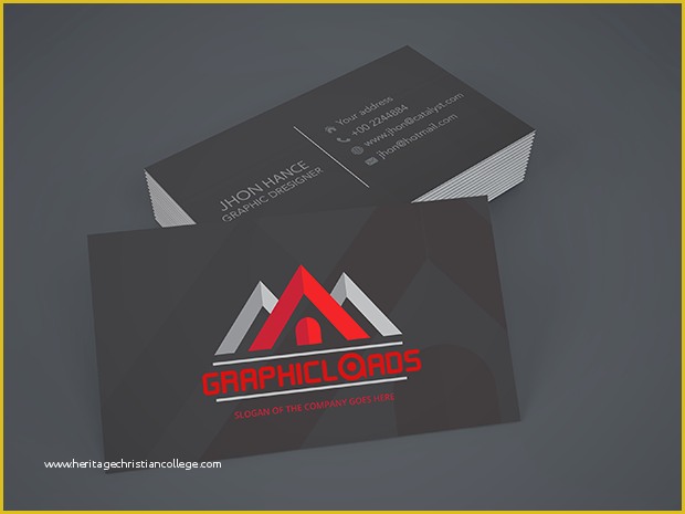Free General Contractor Business Card Templates Of 18 Best Free ...