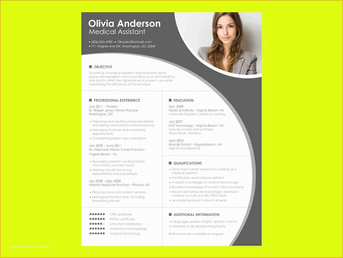 Free Job Resume Templates For Microsoft Word Of Resume Templates 