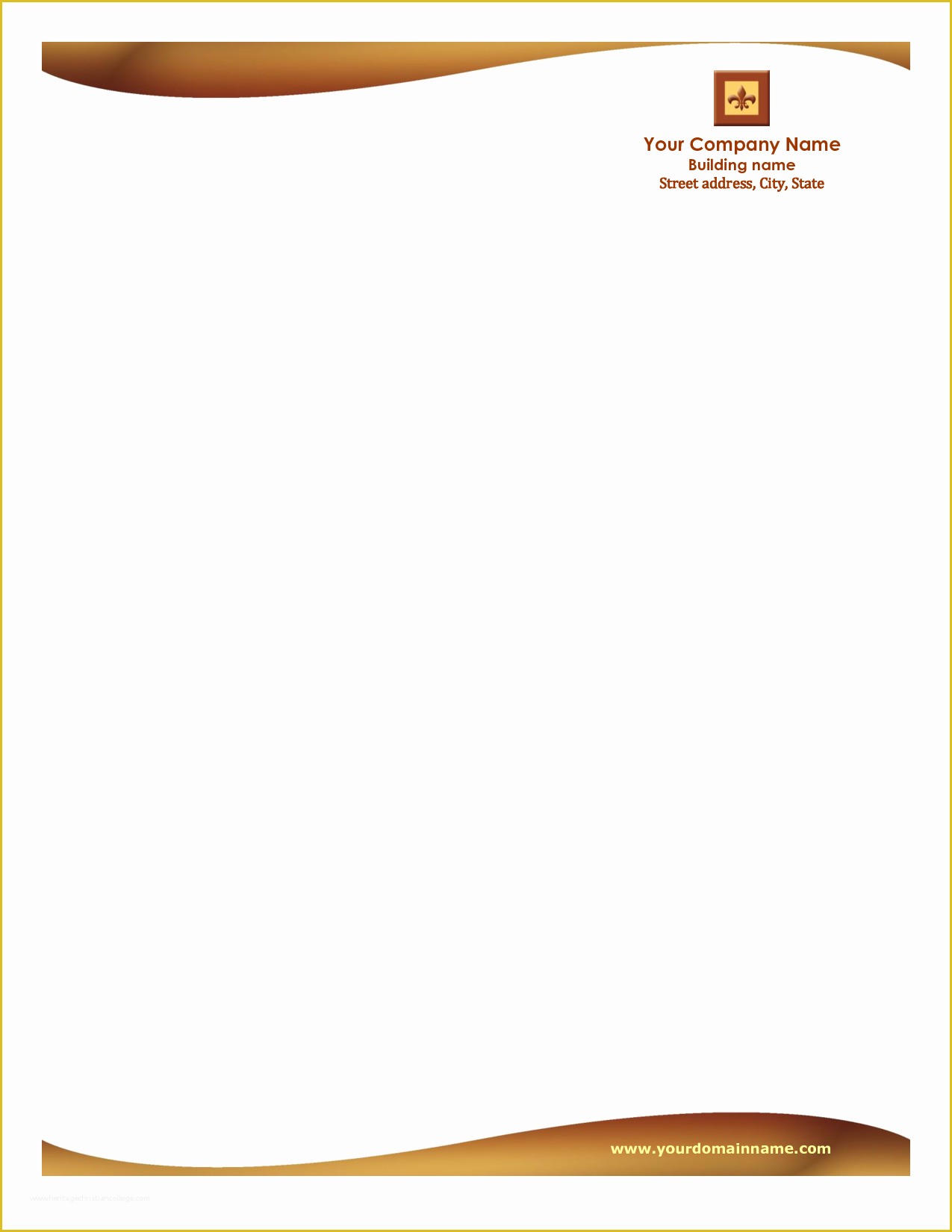 Free Letterhead Template Word Of Letterhead Templates Free 