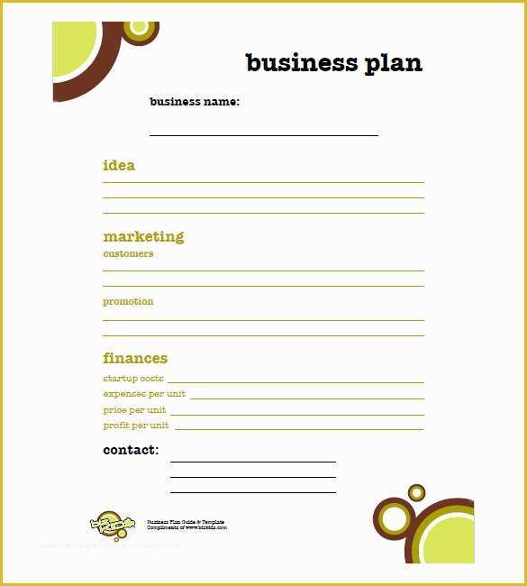 llc business plan pdf
