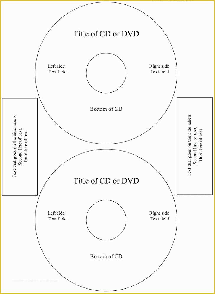 cd label template free download mac