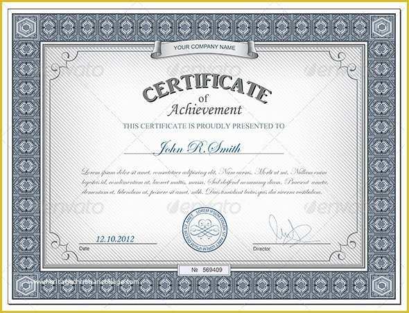 Free Photoshop Certificate Template Of 83 Psd Certificate Templates ...