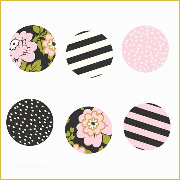 Free Printable Cabochon Templates Of Digital Cabochon 1 5 30mm 1 Inch