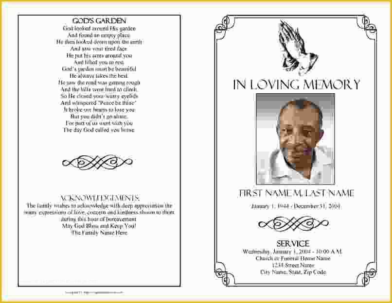 Free Printable Memorial Cards