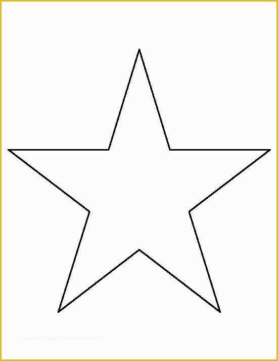 Free Printable Star Template Free Printable Templates