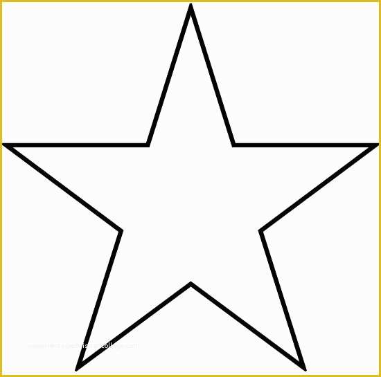 10 Inch Star Stencil