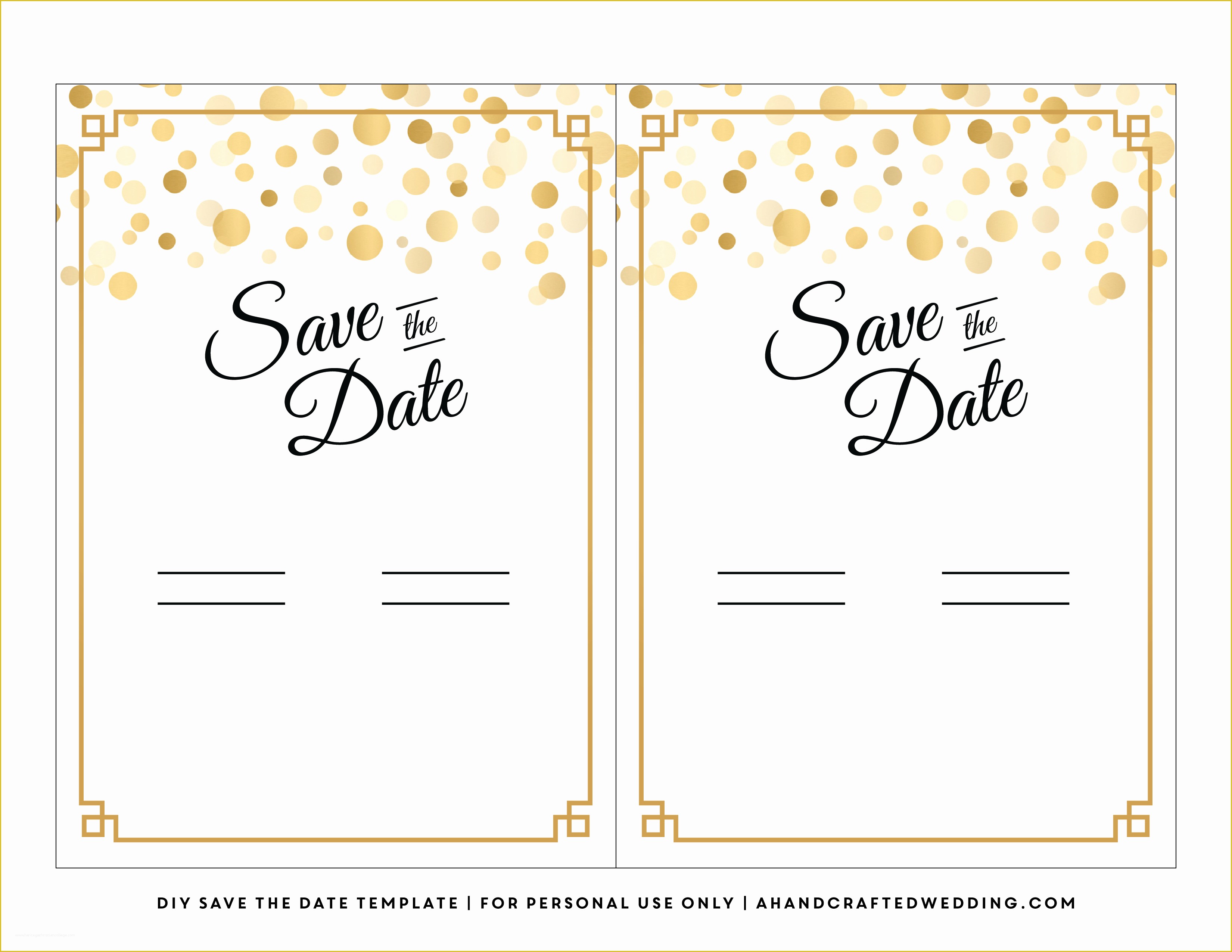 Save The Date Video Template