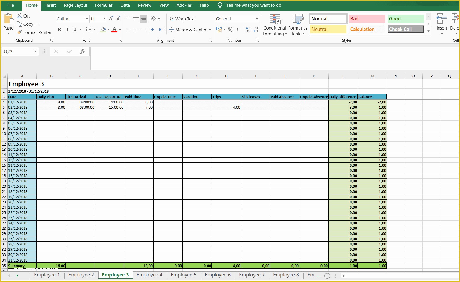 Excel Timesheet Template Calculate Hours Vsatom