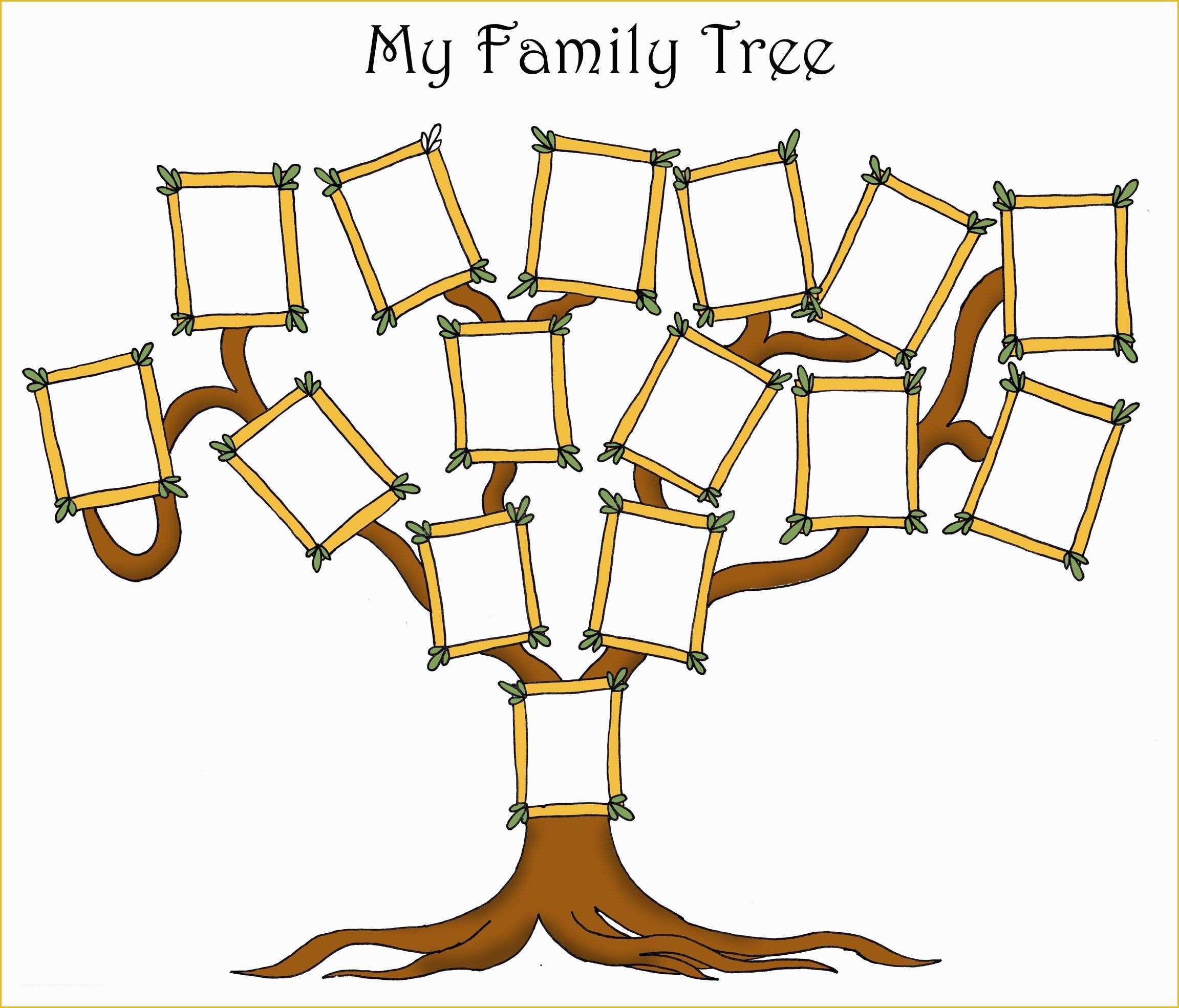 Free Tree Map Templates Of Free Editable Family Tree Template Daily 