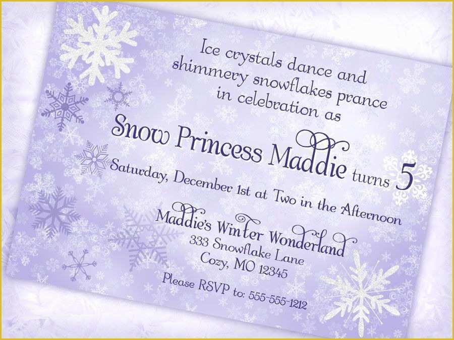 Free Winter Wonderland Invitations Templates Of Winter Wonderland 