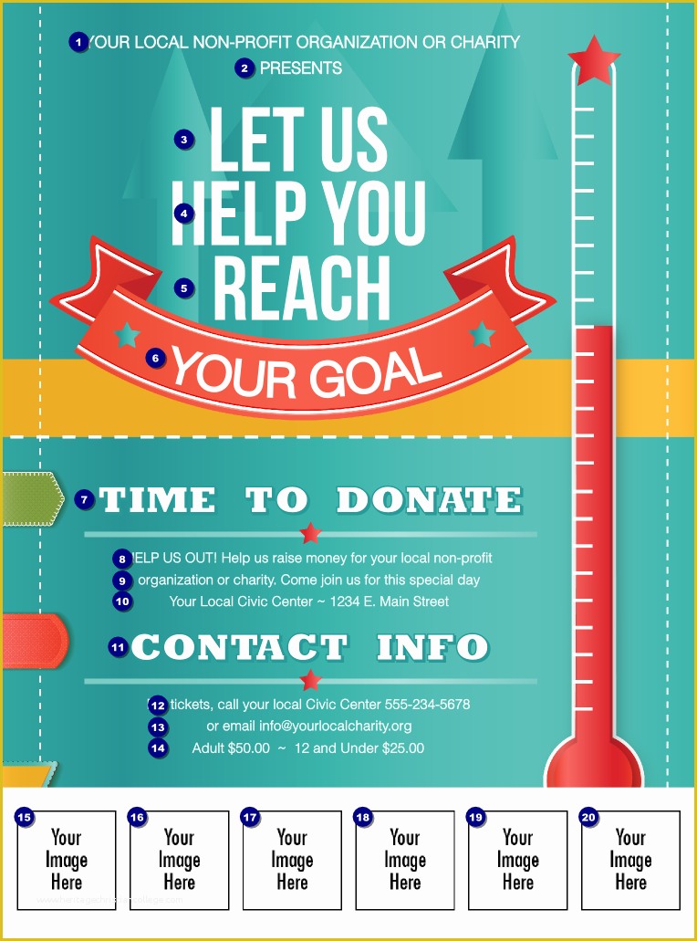 Fundraising Poster Template Free Of 9 Best Of Fundraiser Flyer 