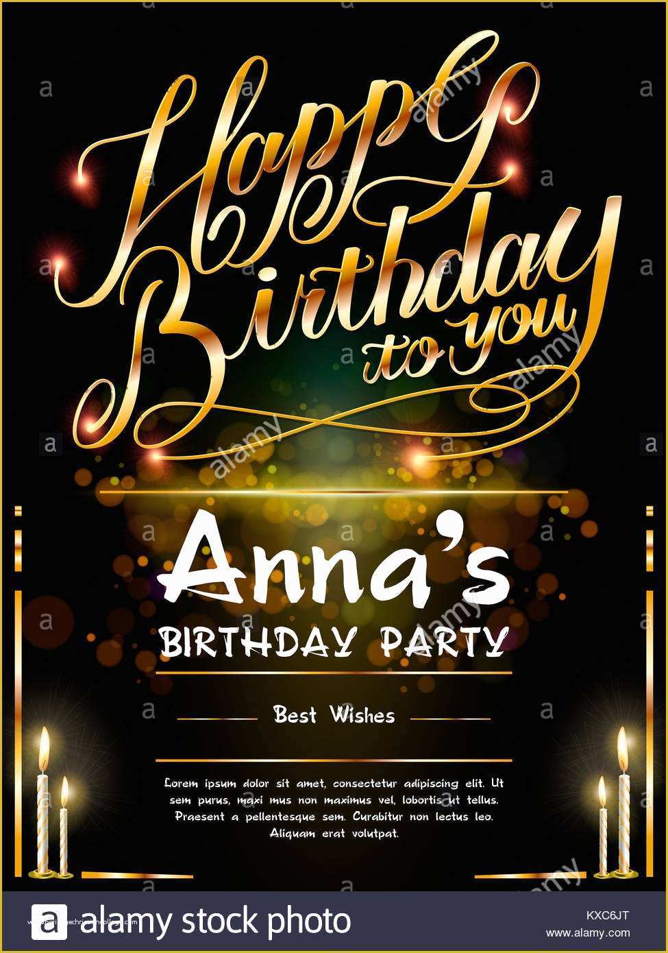 Happy Birthday Poster Template Free Of Happy Birthday Poster Template 