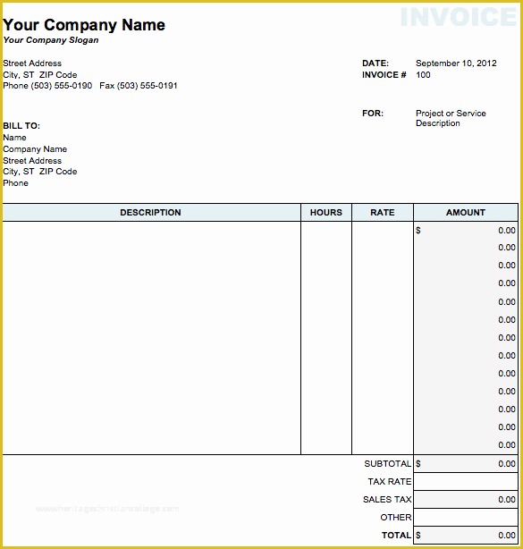 Invoice Template Mac Free Download Of Free Mac Pages Invoice Template 