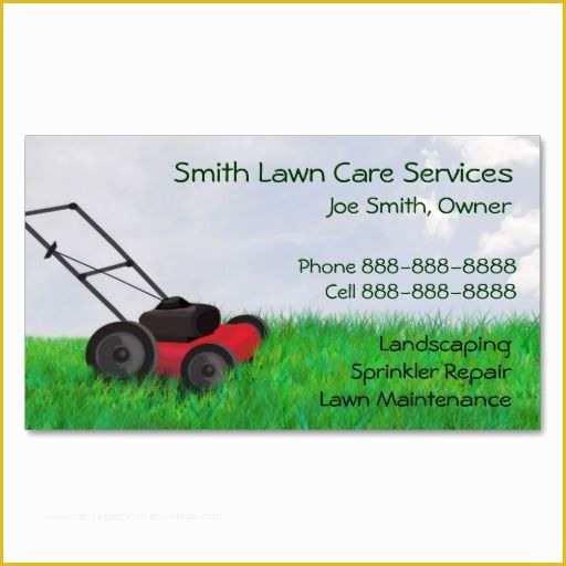 Lawn Care Business Card Templates Free Downloads Of 10 Images About 