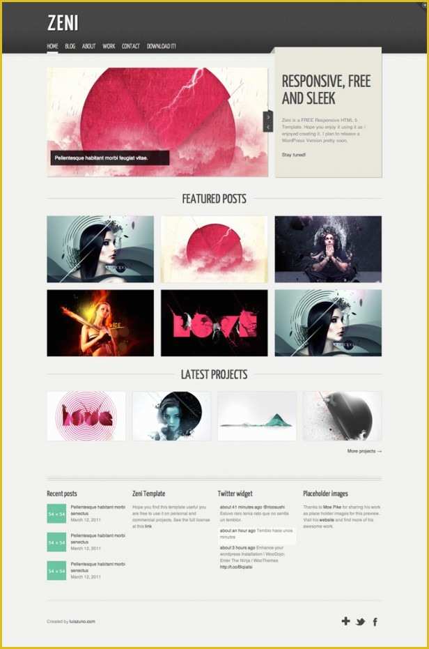  Portfolio Templates Psd Free Download Of Free Responsive Web Templates 