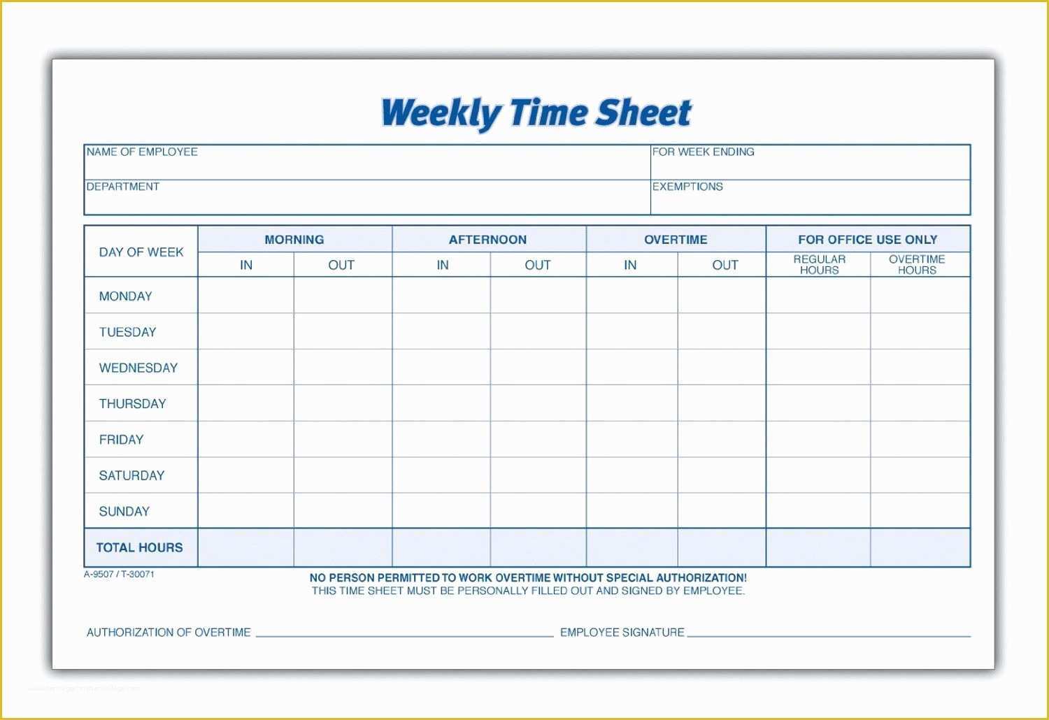 Free Timesheet Invoice Template Printable Templates