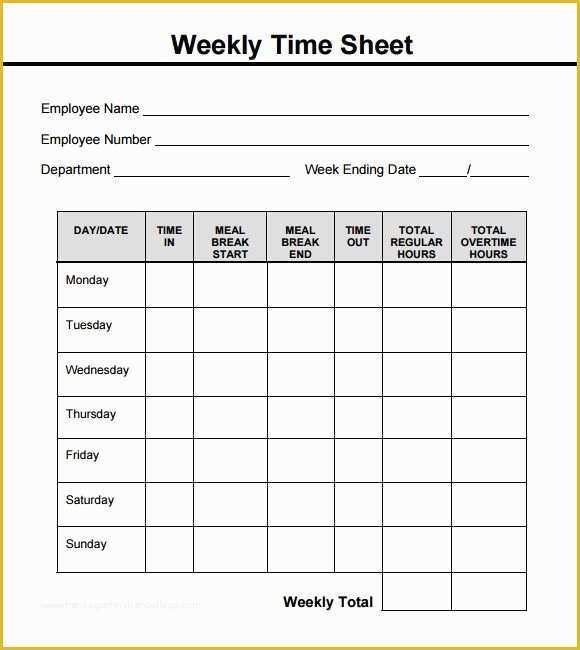 Timesheet Invoice Template Free Of Weekly Timesheet Pdf Gardening 