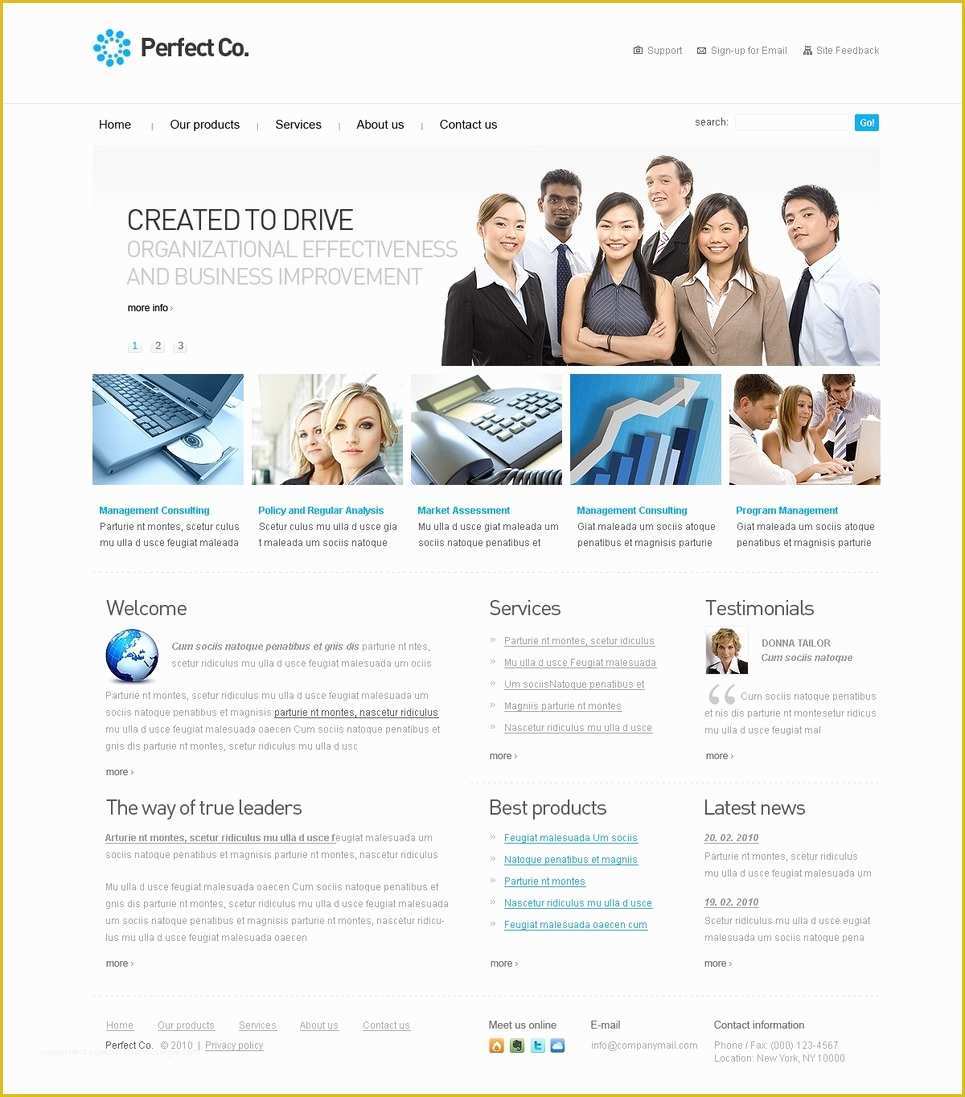  Training Website Templates Free Download Of Corporate Training Website 