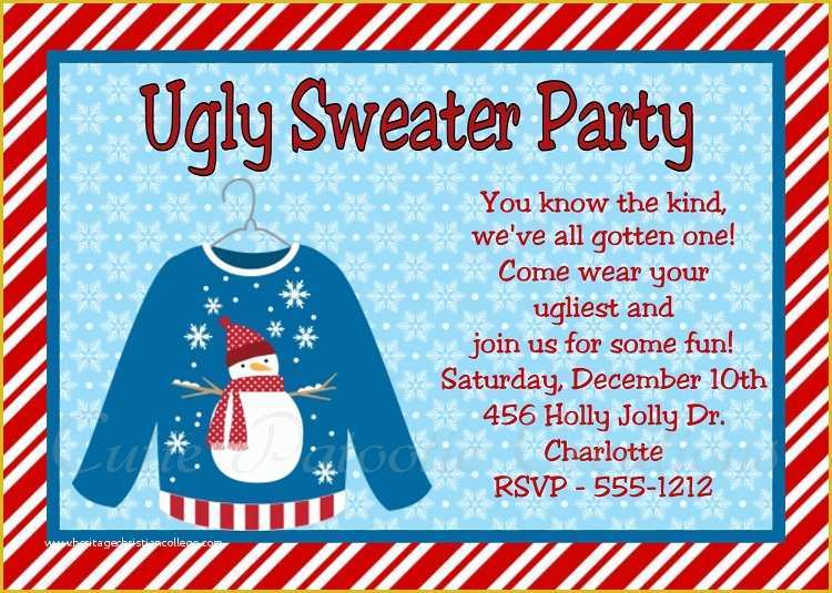 ugly-sweater-flyer-template-free-of-gallery-ugly-christmas-sweater-invitation-template