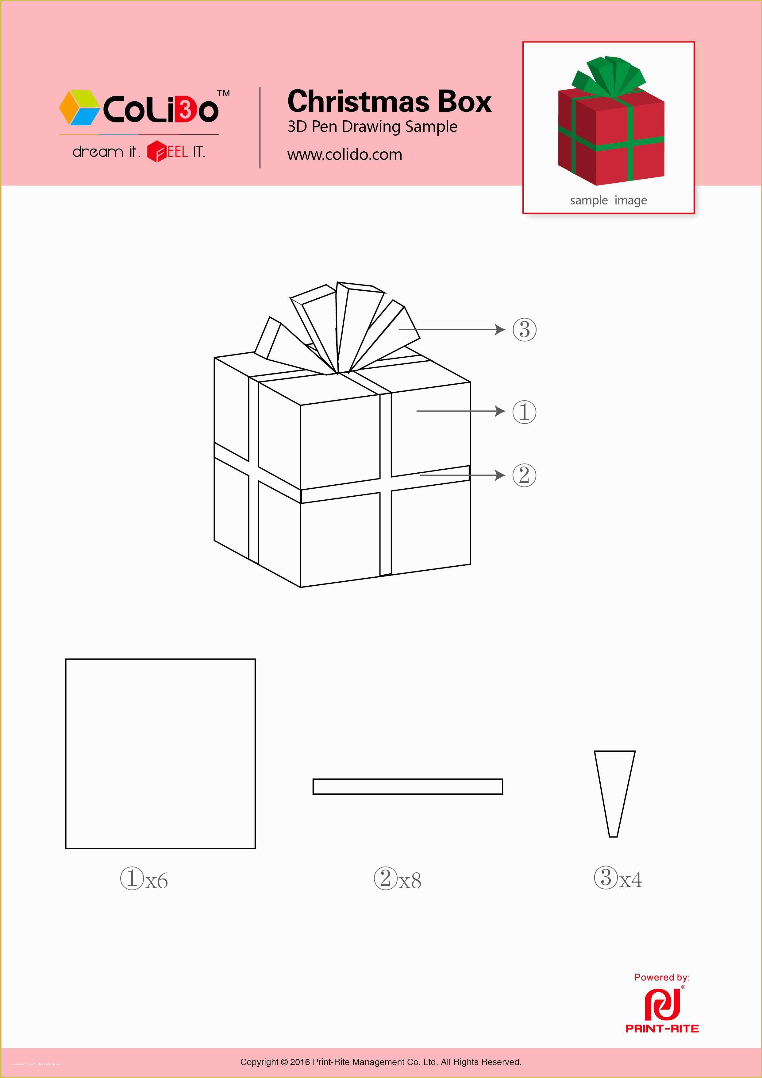 Beginner Easy 3D Pen Templates