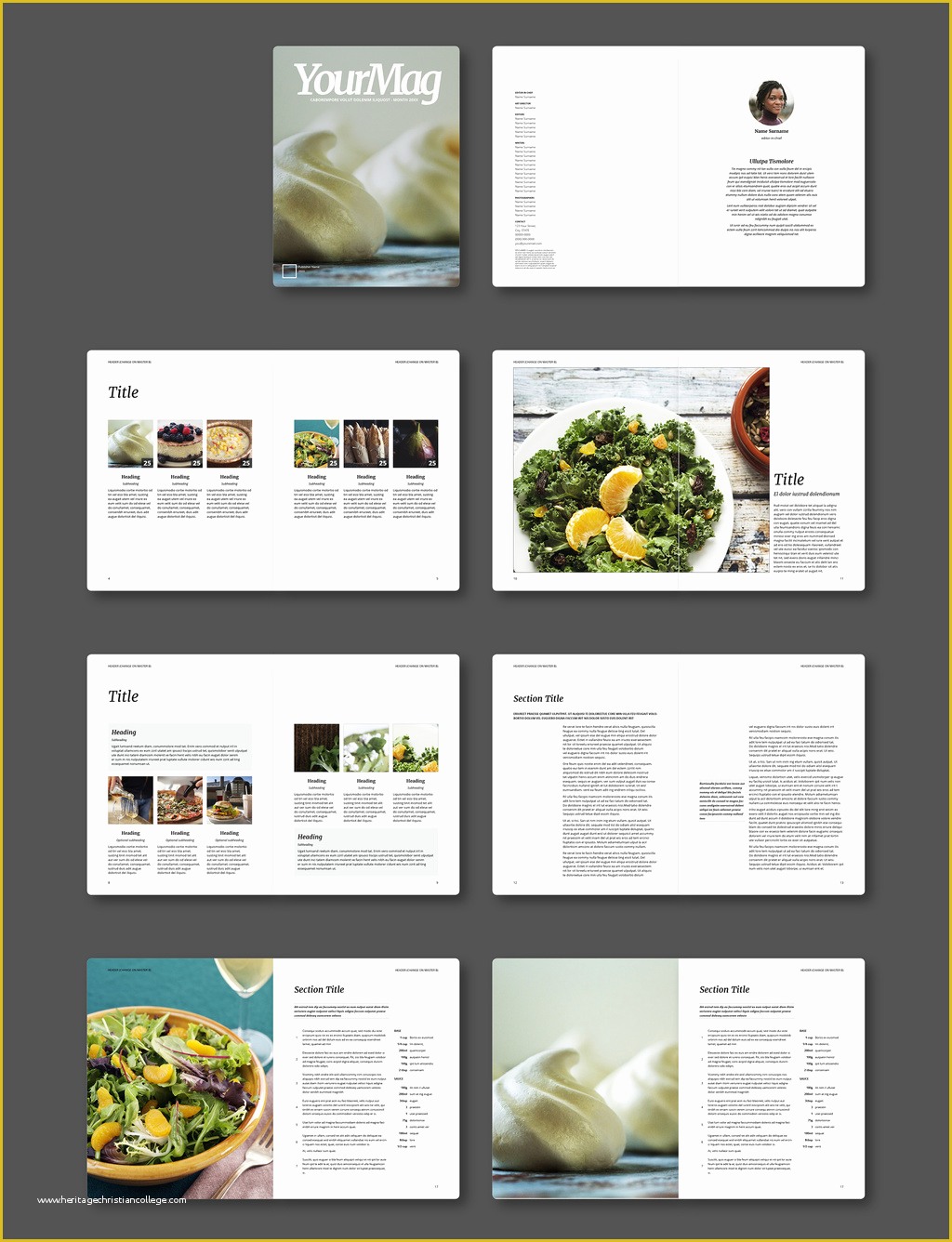  Adobe Templates Indesign Free Of Free Indesign Magazine Templates 