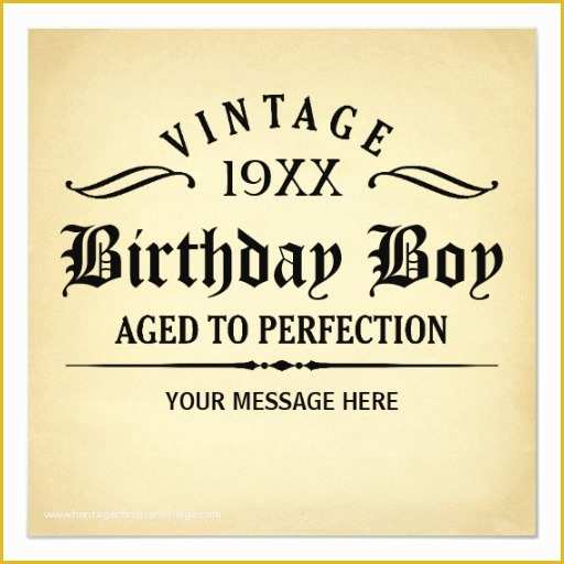 Aged To Perfection Invitation Template Free Of Jack Daniels Inspired Invitation Personalized