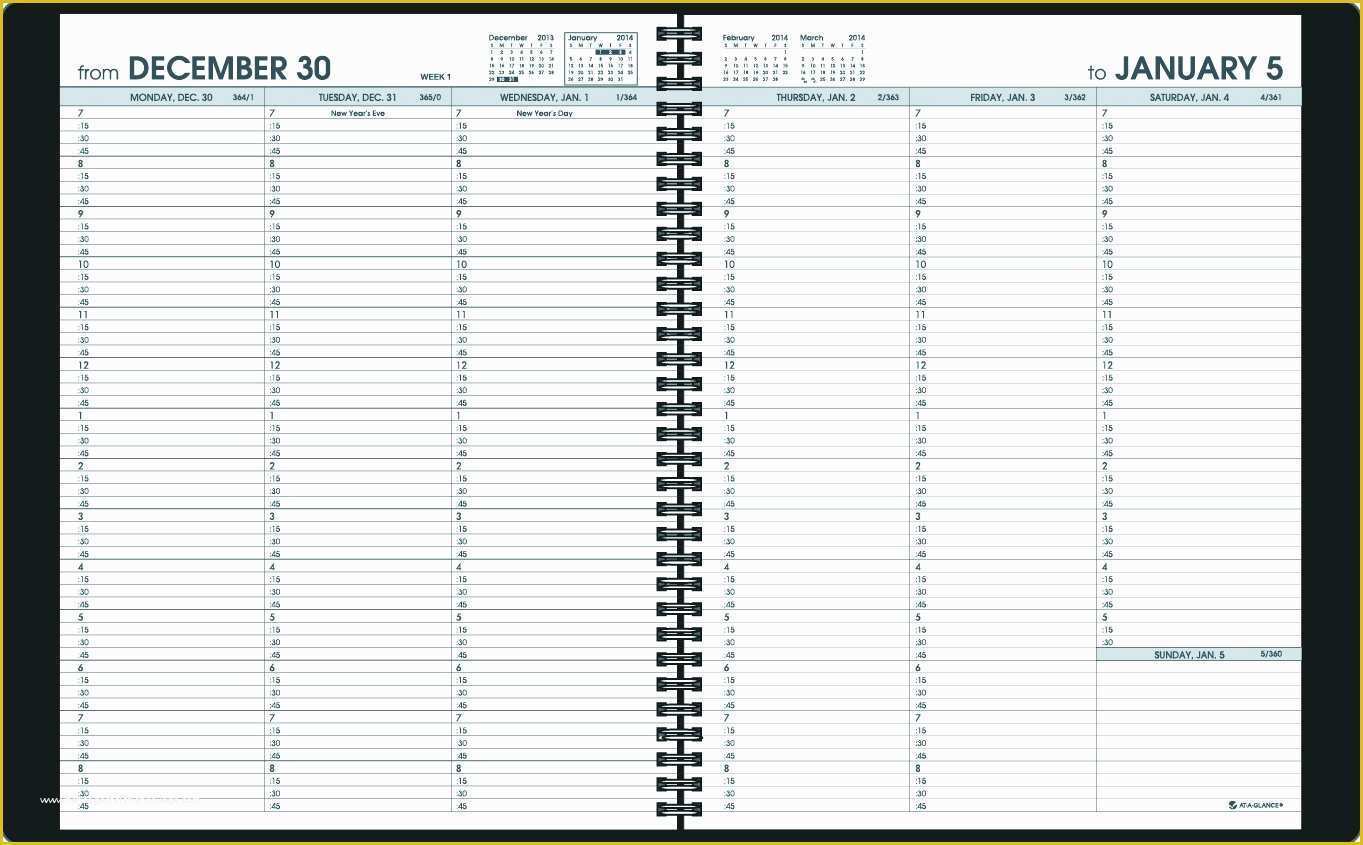 barelydesigned: Appointment Book Pages Printable