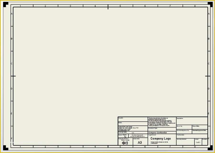 Autocad Drawing Templates Free Download Of Grabcad ...