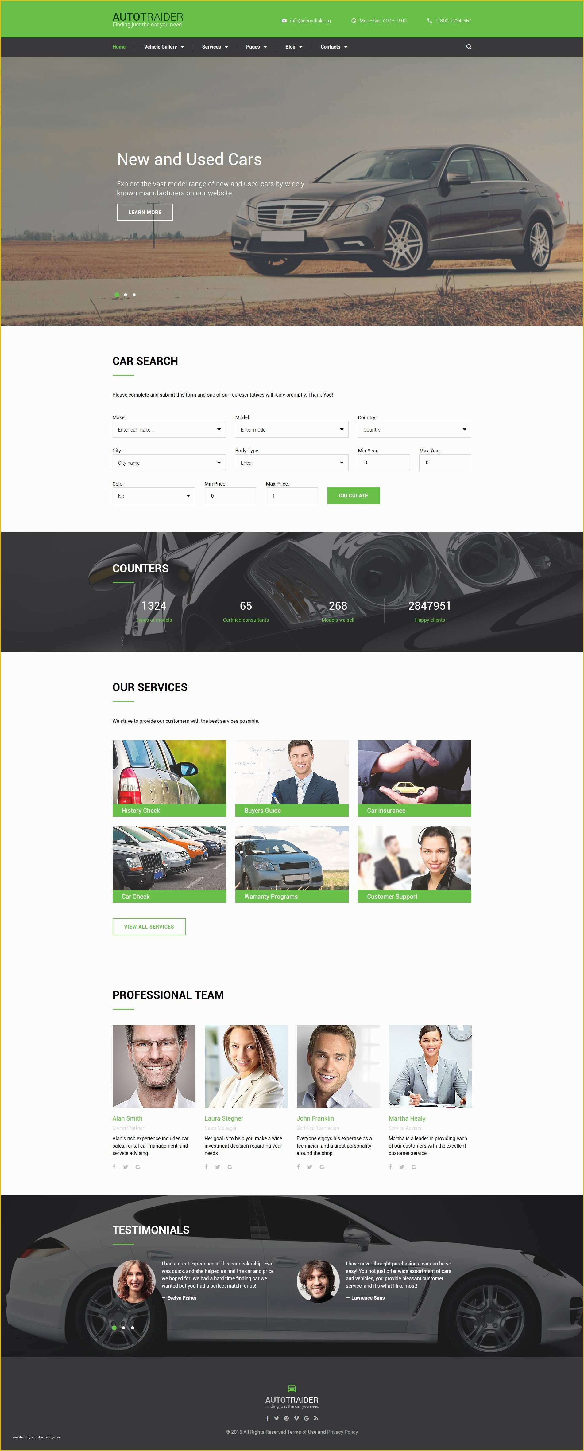 Bike Showroom Website Template Free Download Of Car Dealer Responsive 