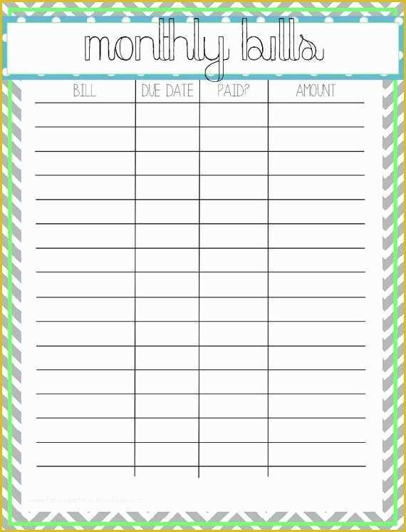  Bill Tracker Template Free Of A Whiteboard Of This Would Be Awesome 