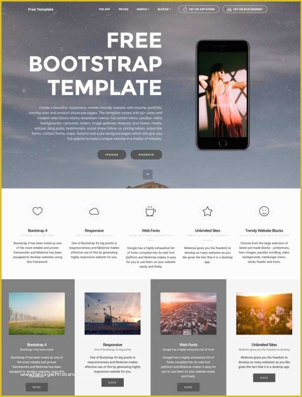 Bootstrap Web Application Template Free Of 83 Free Bootstrap Themes 