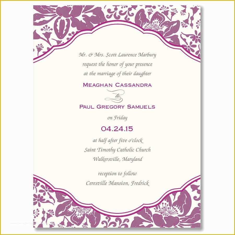 Border Invitation Templates Free Of 9 Best Of Wedding Invitation Border 