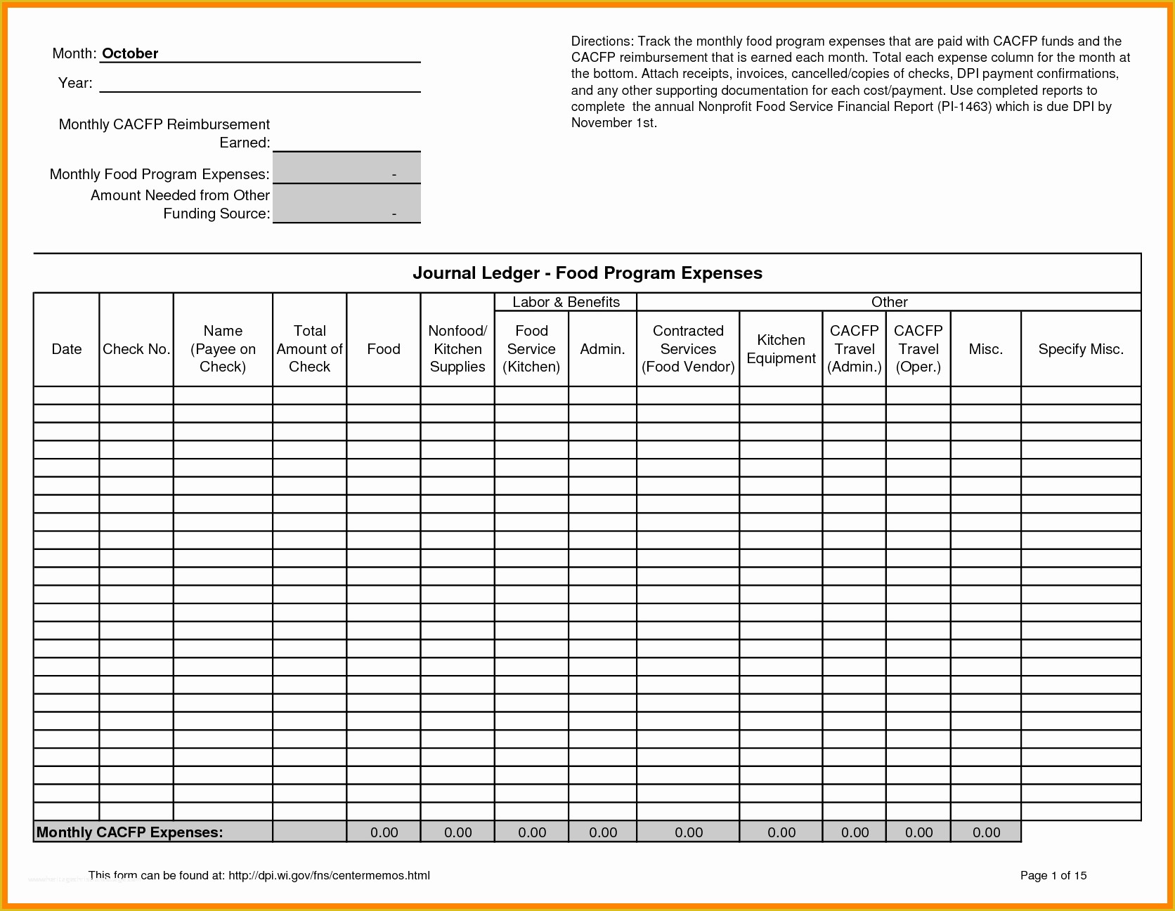 Business Ledger Template Excel Free Of 7 Free Business Ledger Template Heritagechristiancollege