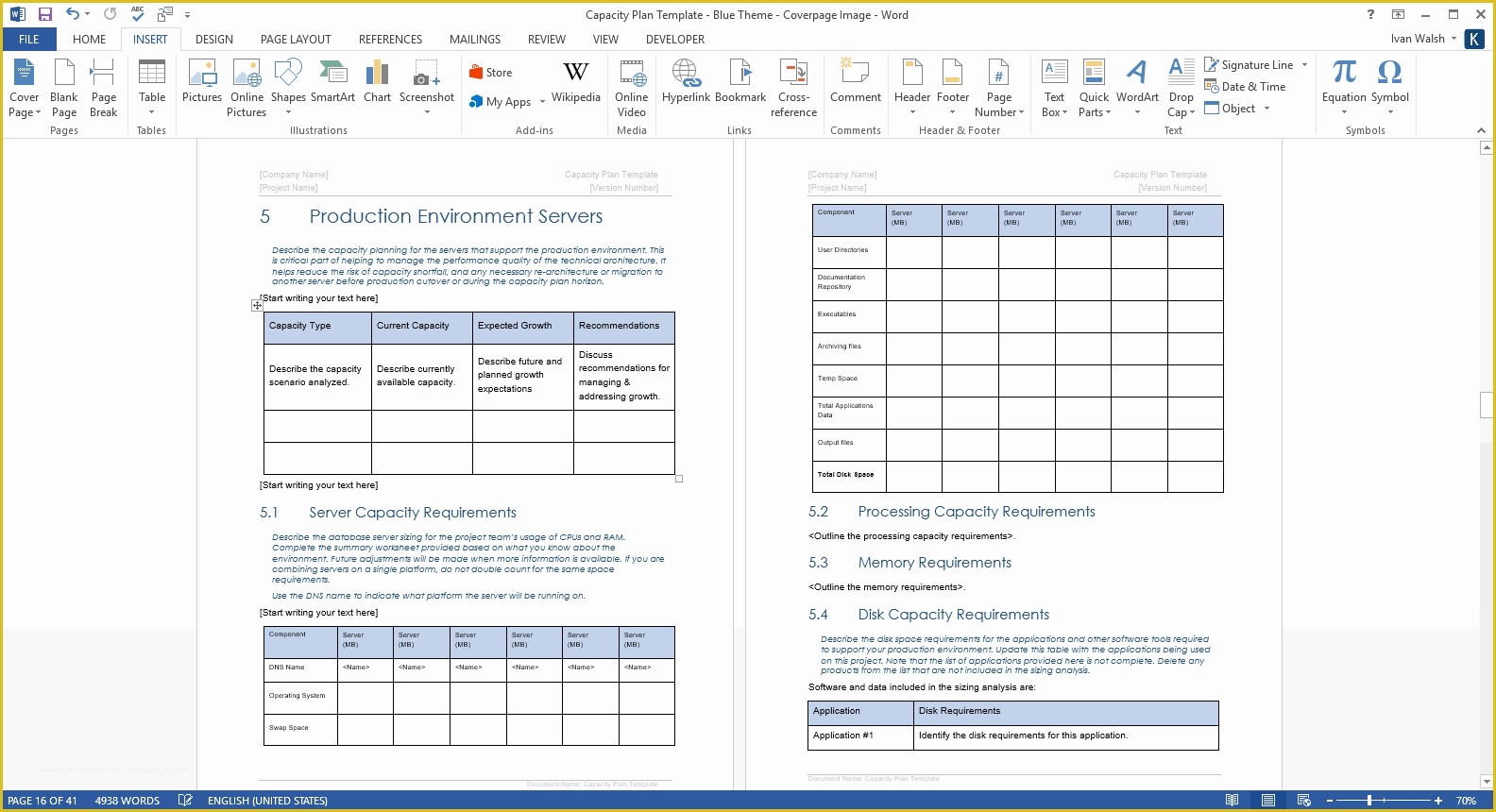 Capacity Planning Excel Template Free Of Rough Cut Capacity Planning ...