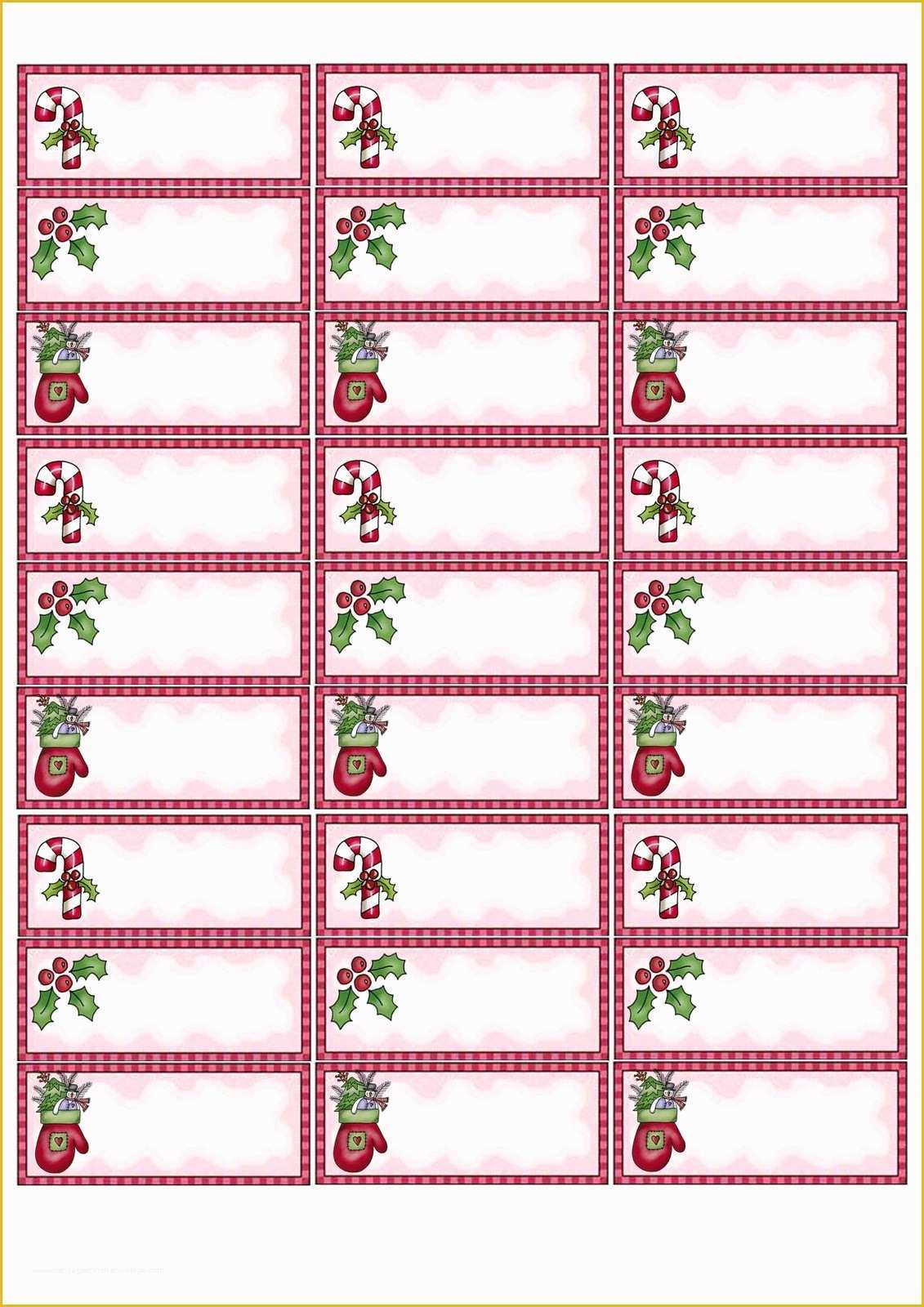 Christmas Labels Free Printable Templates Of Free Printable Labels