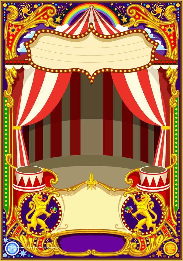 Circus Poster Template Free Download Of Blank Carnival Poster Template 